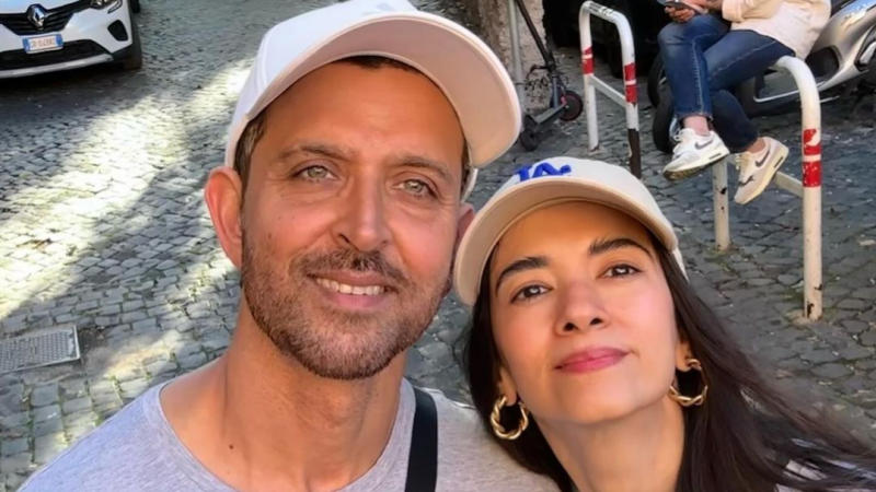 Hrithik Roshan and Saba Azad