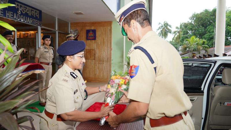 HS Dhaliwal assumes charge as DGP of Andaman and Nicobar Islands