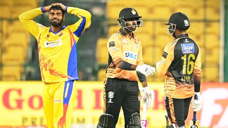 Hubli Tigers beat Mangaluru Dragons