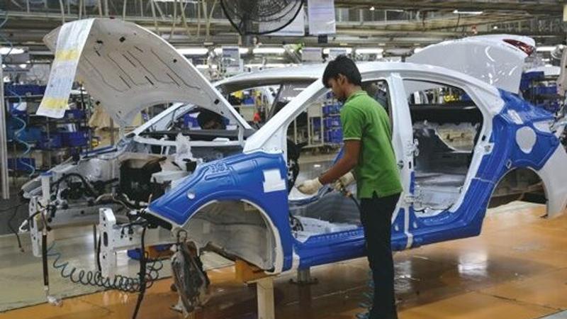 Hyundai India's manufacturing facility