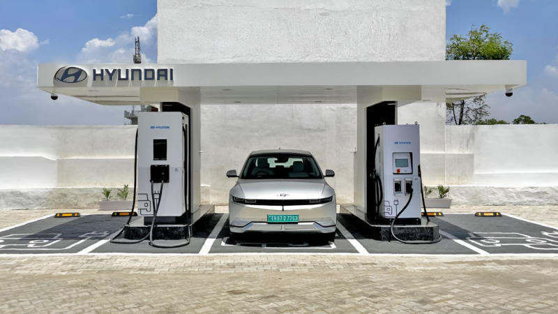 Hyundai To Install 600 EV Chargers in India by 2027