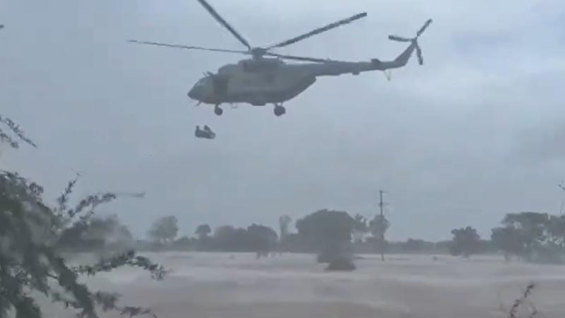 IAF rescues 3 people