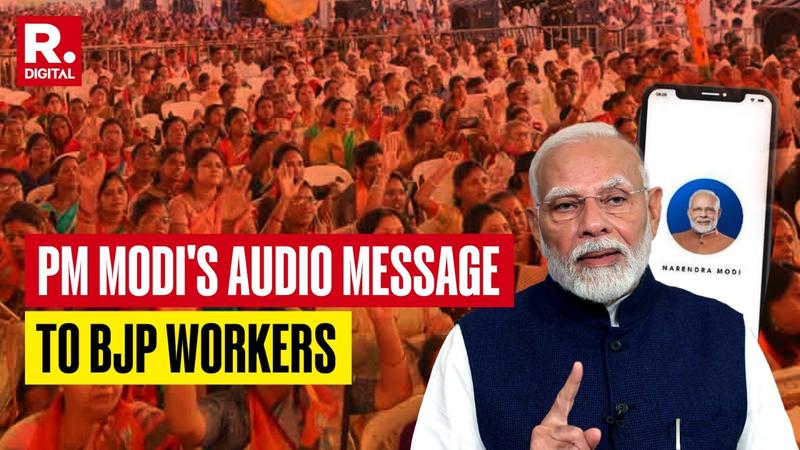 In PM Modi's Audio Message to BJP Workers, a Big 'AAP-Da' Warning