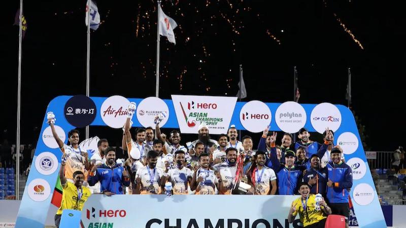 India are crowned champions of Asian Champions Trophy