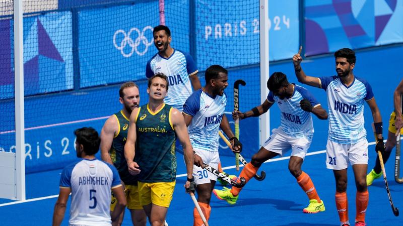 India beat Australia in Hockey at Paris Olympics