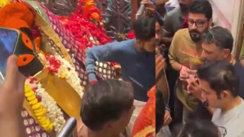 India Head Coach Gautam Gambhir at the Kalighat Temple