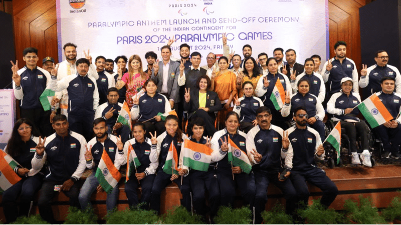 India's Paralympic contingent