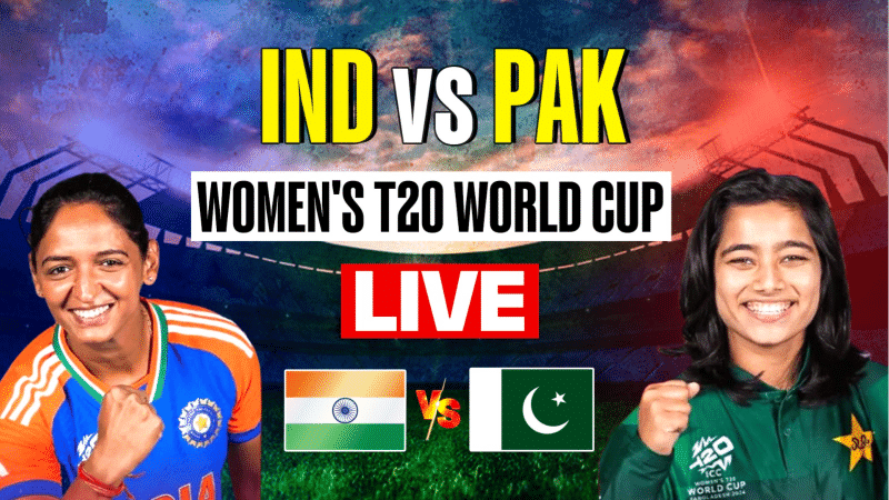 India vs Pakistan ICC Women's T20 World Cup