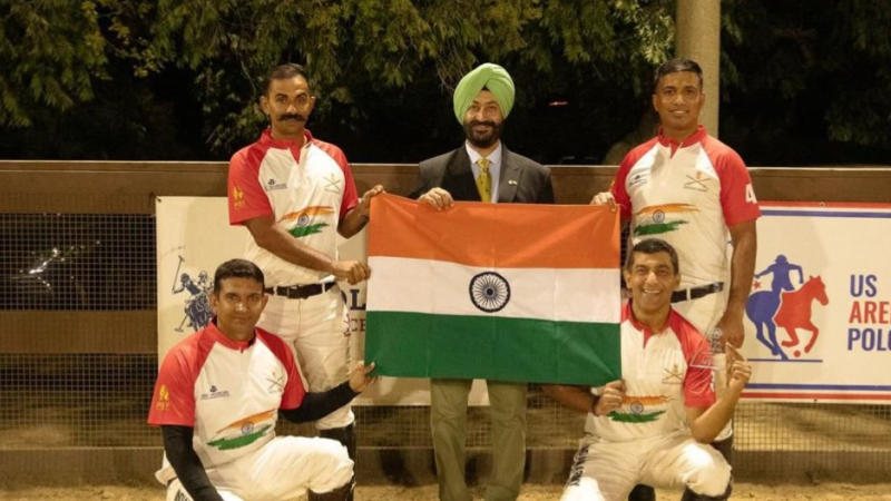 Indian Army arena polo team