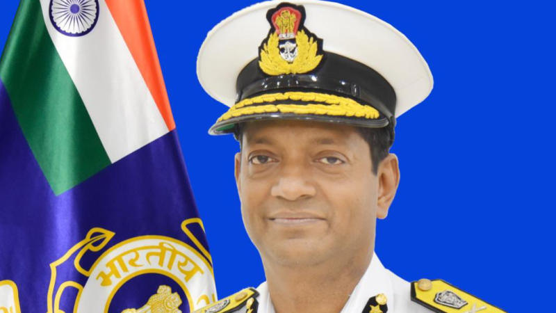 Indian Coast Guard DG Rakesh Pal