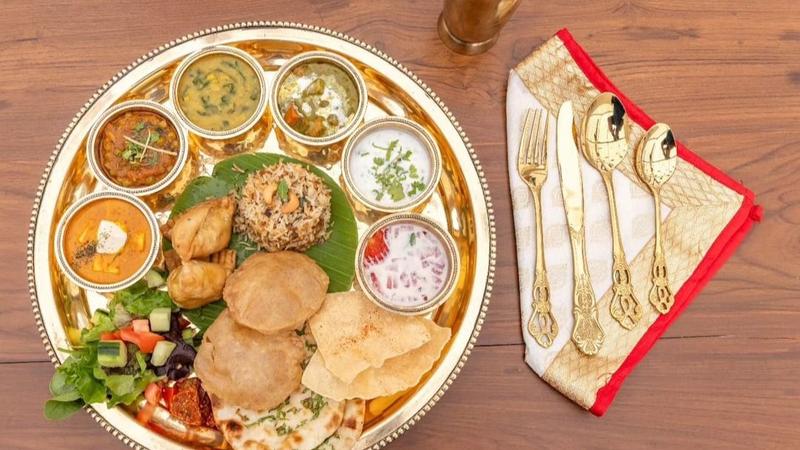 Indian house at Paris Olympics and its culinary offerings. 