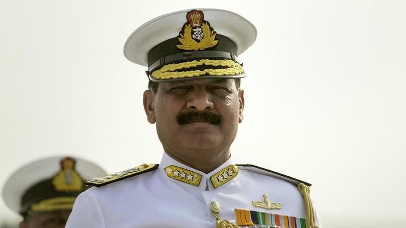 Indian Navy Chief Dinesh Tripathi