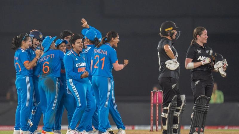 indian womens team beat new zealand in first odi match 