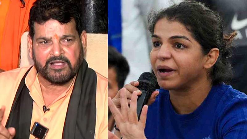 indian wrestler sakshi malik sensational allegations on brij bhushan singh 