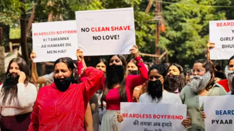 Indore Women's Crazy Dating Demand for Clean-Shaven Men Goes Viral