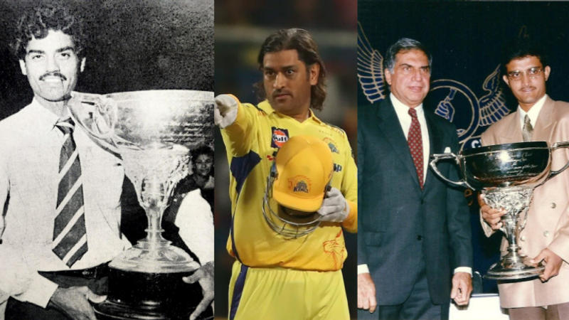 Ratan Tata, MS Dhoni, Sourav Ganguly and Dilip Vengsarkar