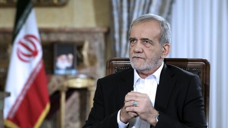 Iran’s President Masoud Pezeshkian 