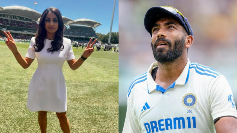 Isa Guha and Jasprit Bumrah