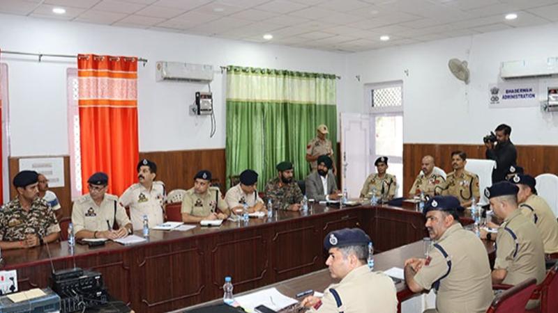 J-K DGP reviews security scenario for upcoming elections in Jammu and Kashmir