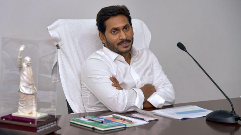 YSRCP's under construction office demolished disregarding HC orders says Jagan