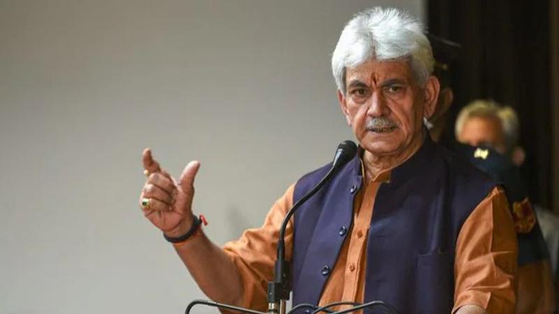 Jammu and Kashmir Lt Governor Manoj Sinha