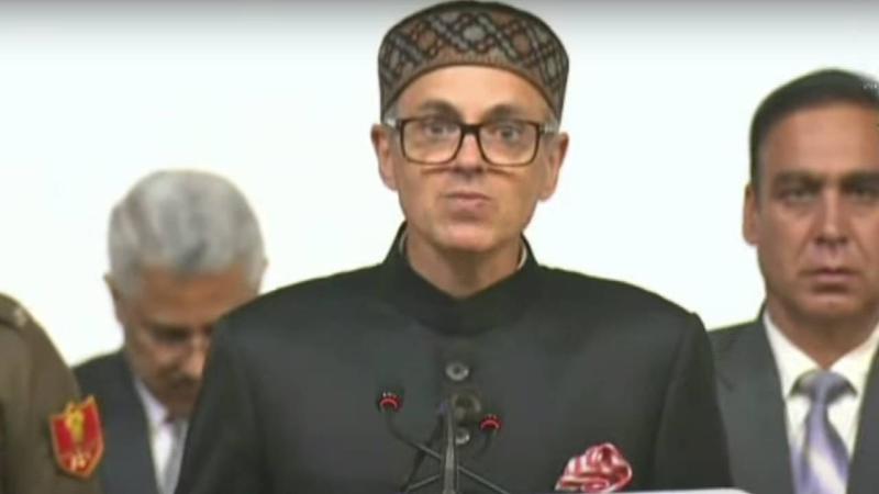 Jammu Kashmir Chief Minister Omar Abdullah Oath