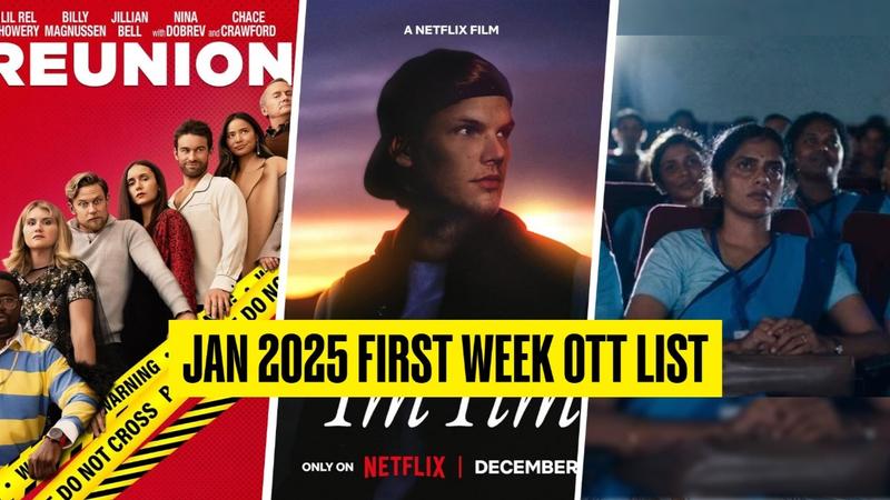 January 2025 First Week OTT List