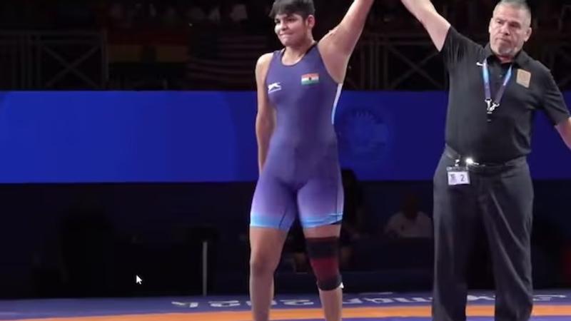 Jaspooran Singh u17 wrestler