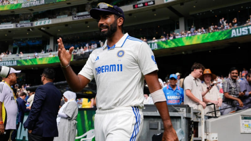 Jasprit Bumrah during IND vs AUS Boxing Day Test