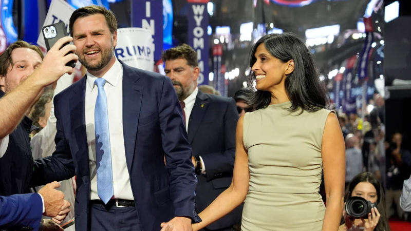 JD Vance and Usha Vance