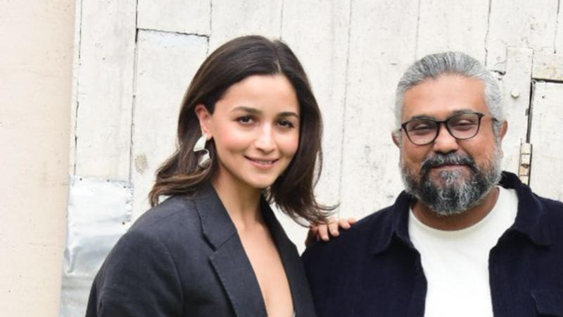 Jigra director Vasan Bala with Alia Bhatt