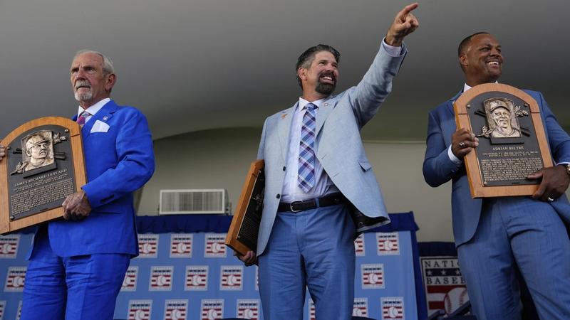  Jim Leyland Todd Helton and Adrián Beltre 