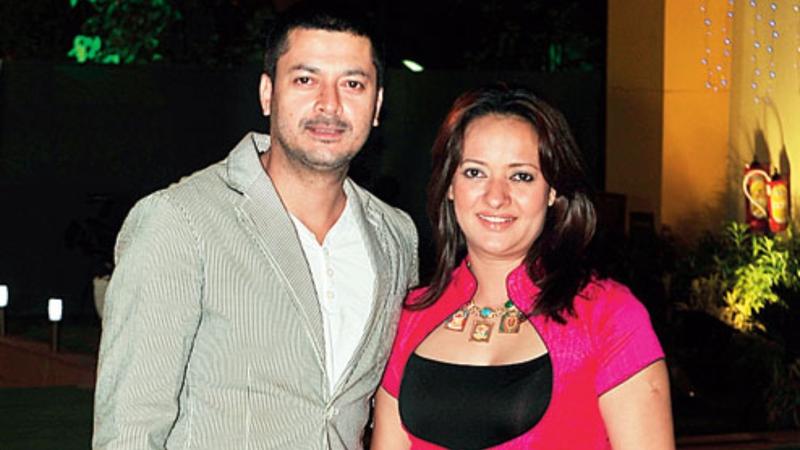 Jisshu Sengupta with wife Nilanjanaa.