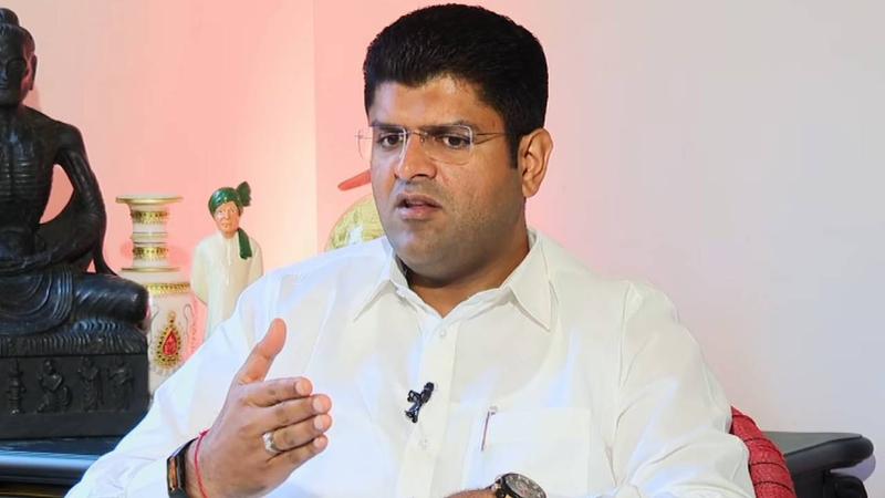 JJP Party chief Dushyant Chautala