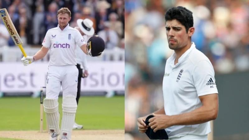 Joe Root and Alastair Cook