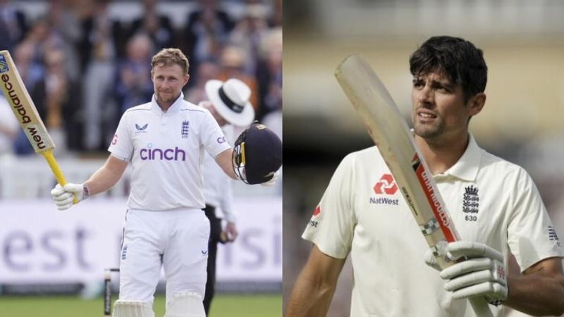 Joe Root and Alastair Cook