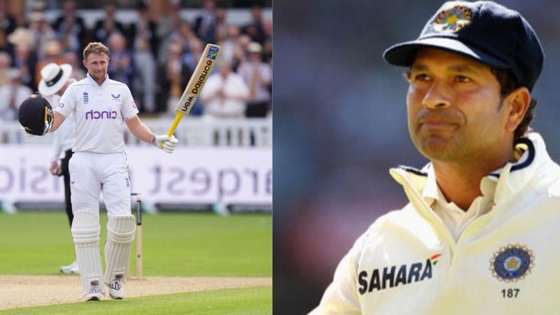 Joe Root and Sachin Tendulkar