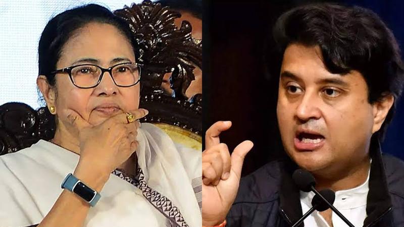 Jyotiraditya Scindia sharp attack on mamata