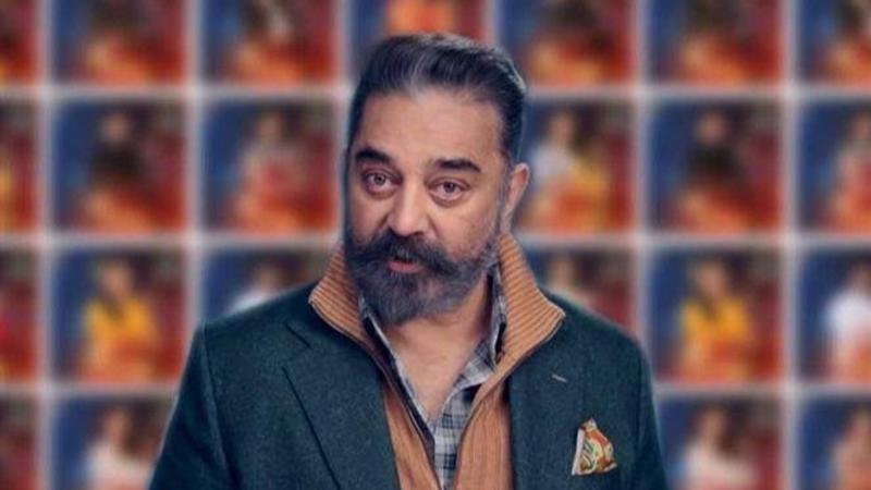 Kamal Haasan as Bigg Boss Tamil host