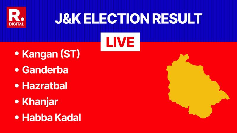 Kangan, Ganderbal, Hazratbal, Khanjar, Habba Kadal J&K election results 2024