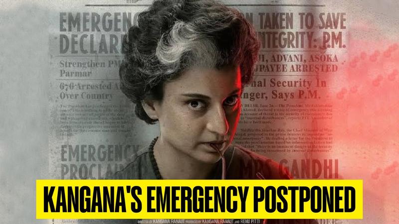 Kangana Ranaut plays the lead role and is the director of Emergency