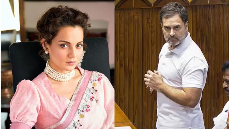 Kangana Ranaut & Rahul Gandhi