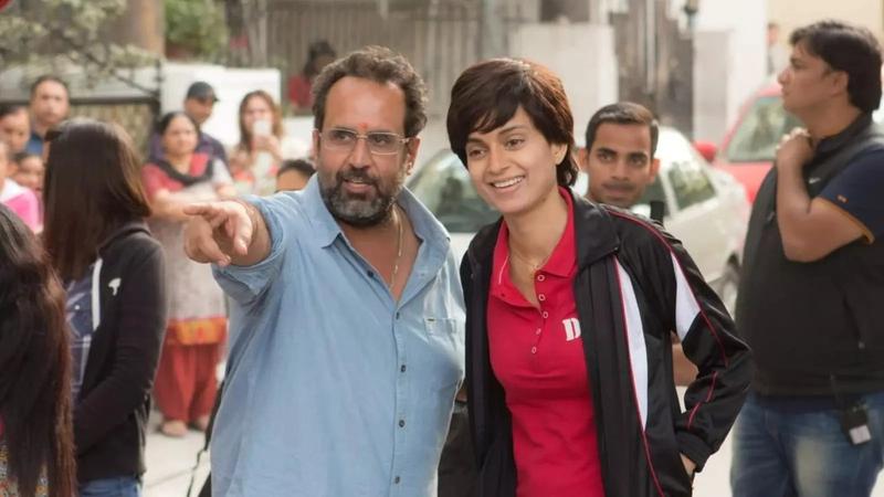 Kangana Ranaut with Anand L Rai 