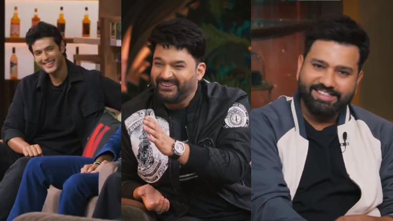 kapil sharma ask question to shivam dube while mentioning ms dhoni name