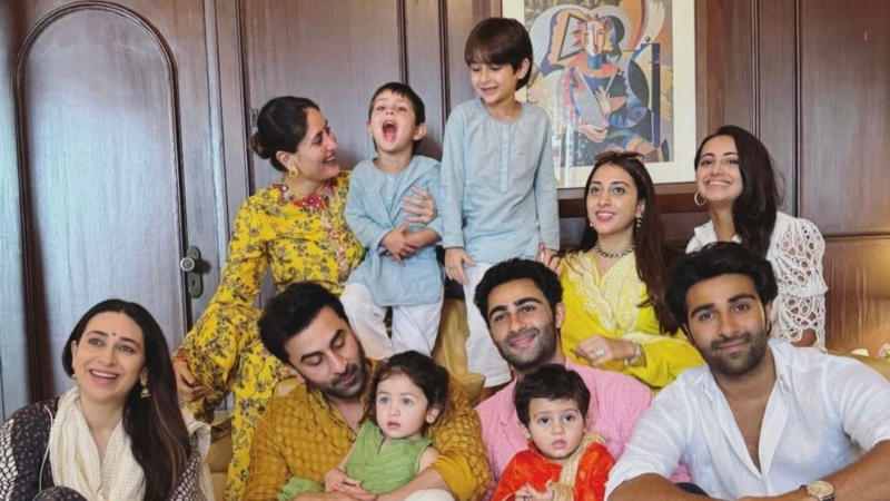 Kapoor family's Ganpati celebration