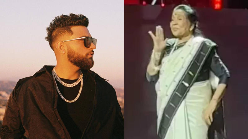 Karan Aujla Reacts on Asha Bhosle singing 'Tauba Tauba'