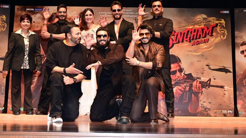 Kareena Kapoor Khan, Rohit Shetty,  Arjun Kapoor