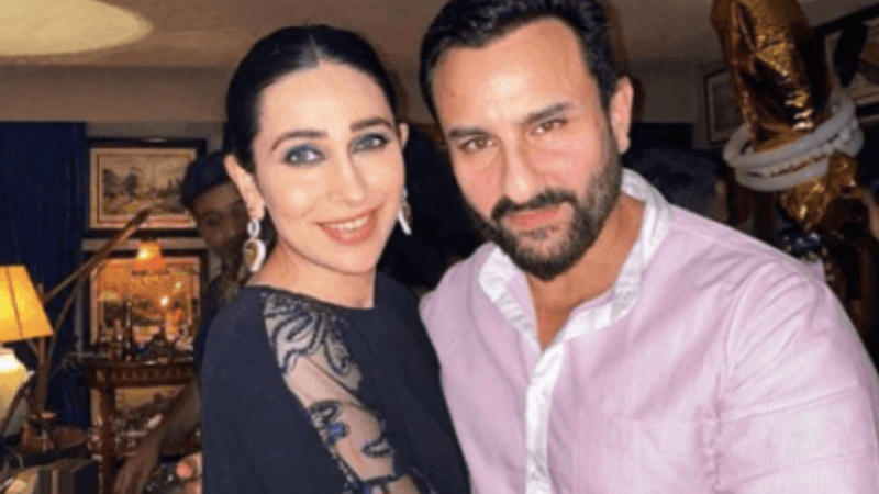 Karisma Kapoor and Saif Ali Khan