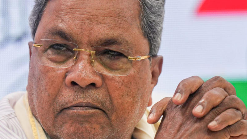 Karnataka CM Siddaramaiah