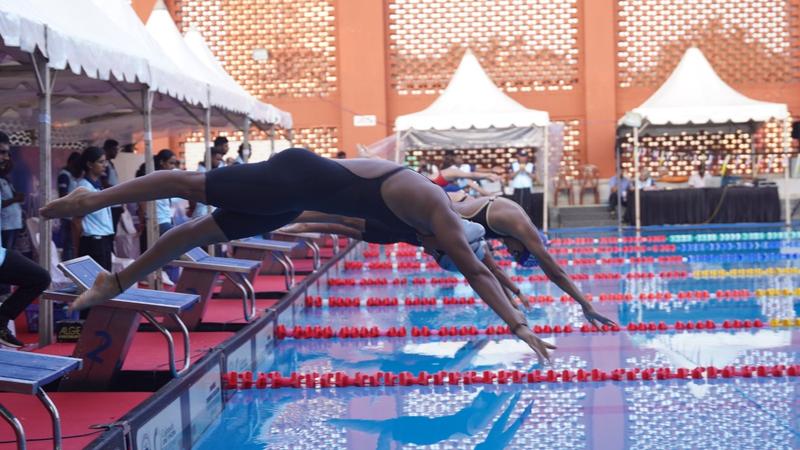 Karnataka’s Hashika Ramachandra breaks 13-year-old record on first day of 77th Senior National Aquatic Championships 2024